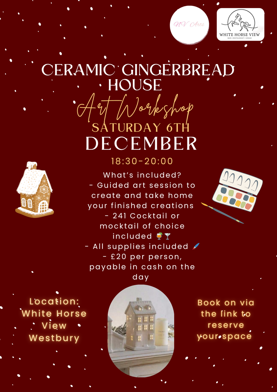 ART WORKSHOP - DEC 6TH