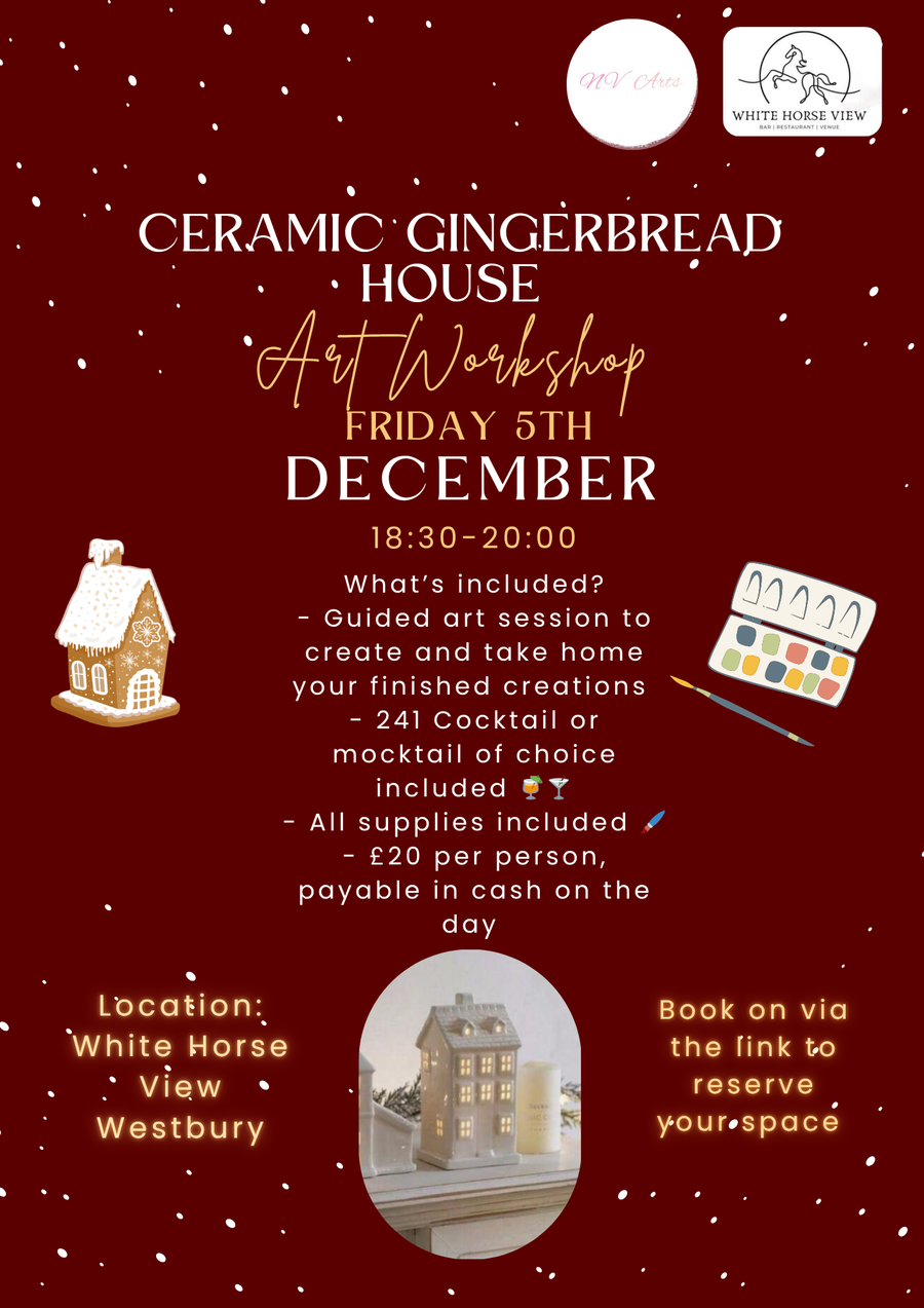 ART WORKSHOP - DEC 5TH